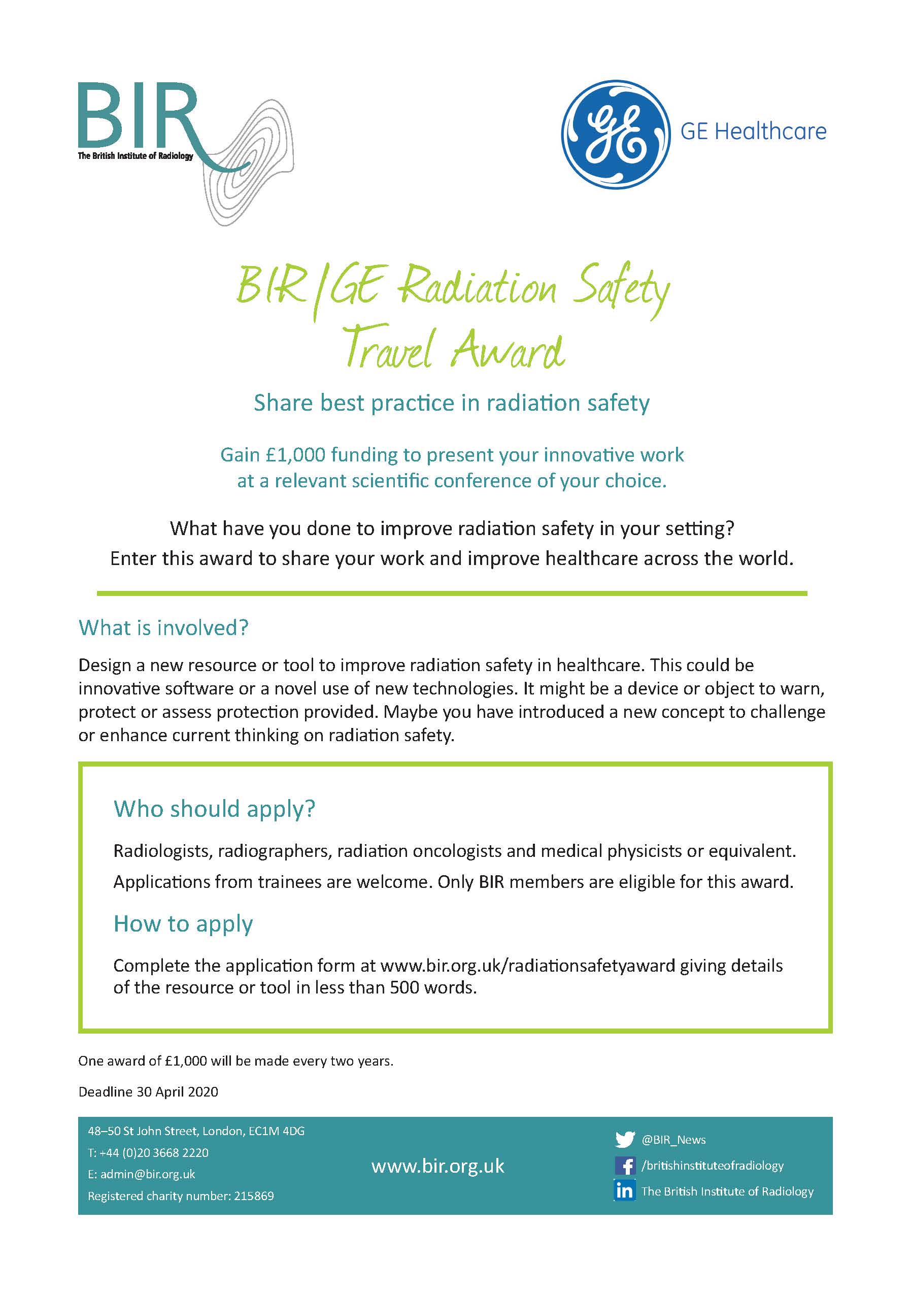 GE Rad Safety 2019 GE Rad Safety 2019