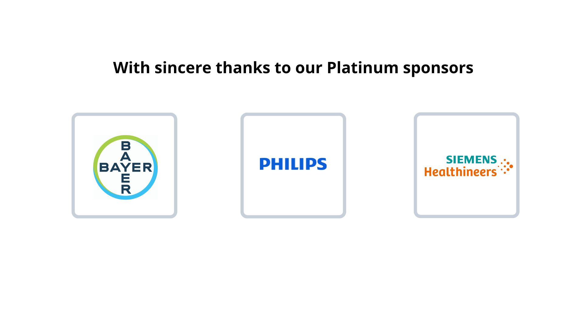 Platinum members banner 2026 Platinum members banner 2026