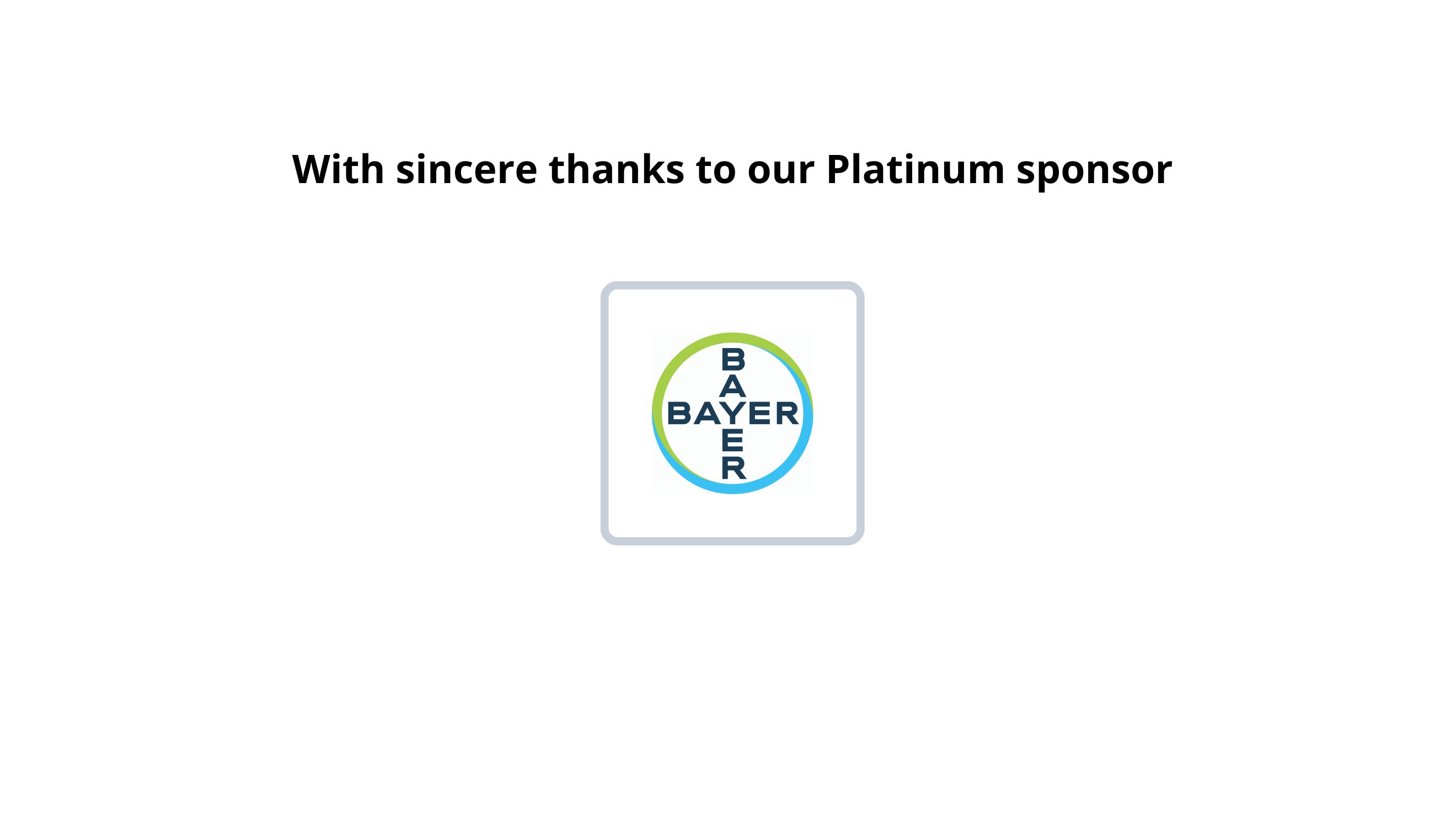 Platinum members banner 2026